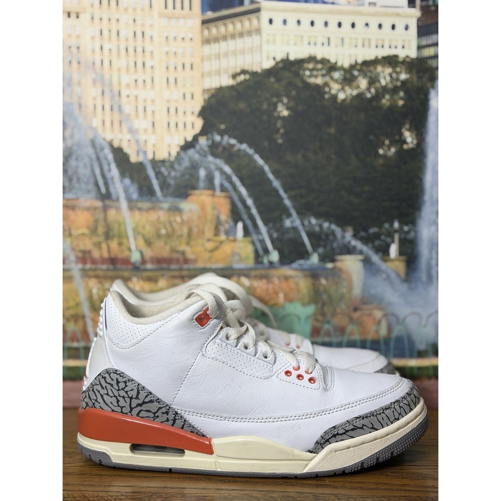 Nike Women Athletic Shoes Air Jordan 3 Retro SE CK9246-121 White Leather